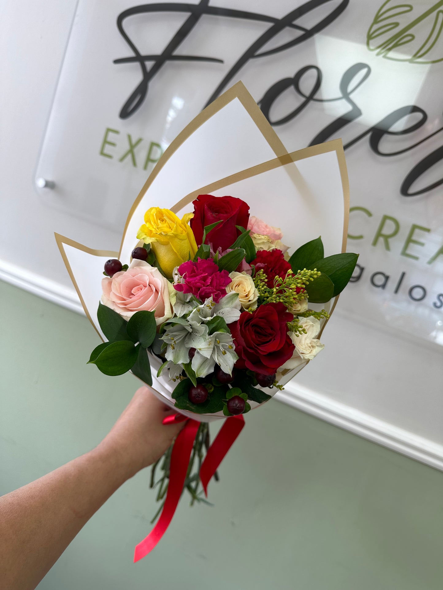 Bouquet "desde mi jardín"