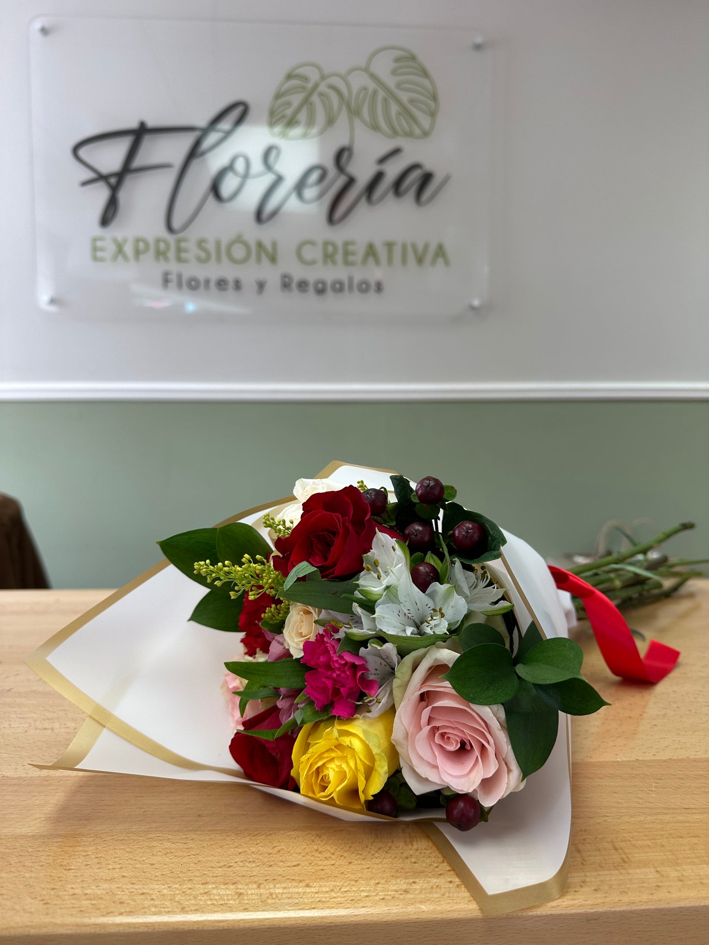 Bouquet "desde mi jardín"