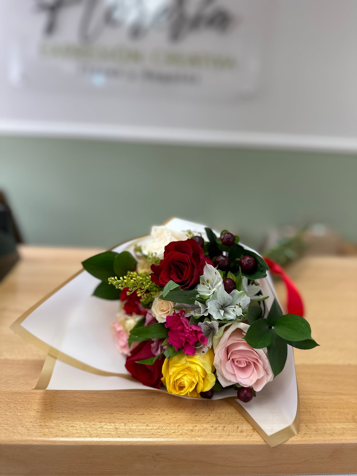 Bouquet "desde mi jardín"