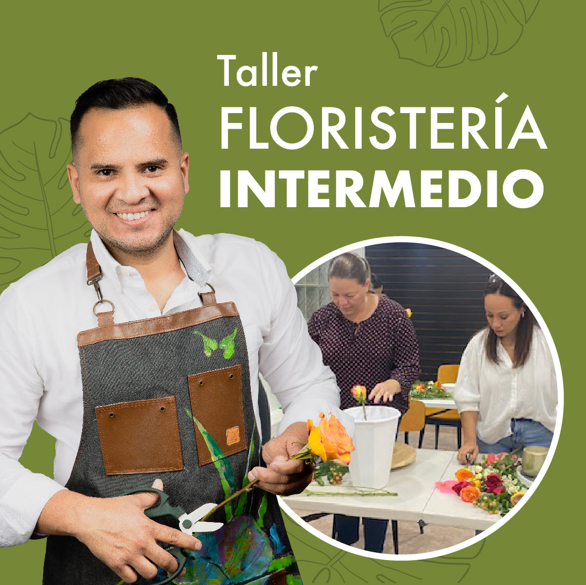 Curso: Floristería Intermedio $600