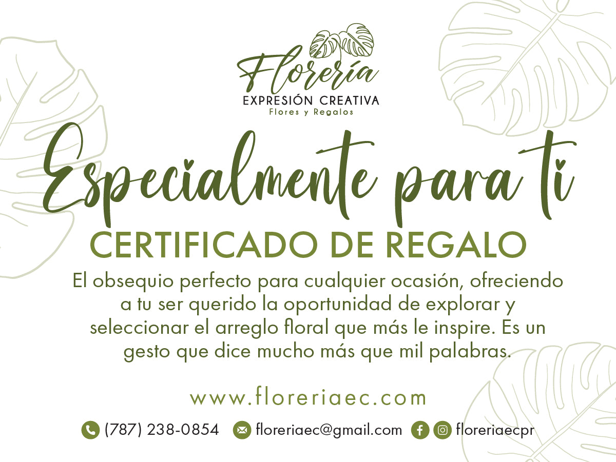 Certificado de Regalo
