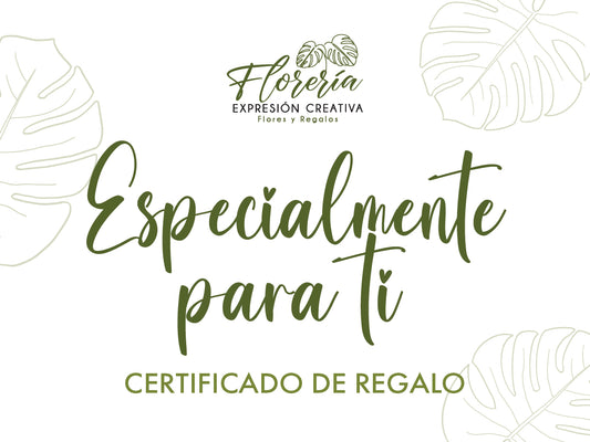 Certificado de Regalo