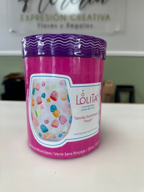 Vaso en cristal - LOLITA