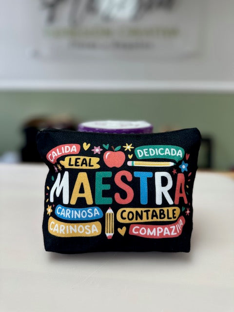 Cartuchera 2 - maestra