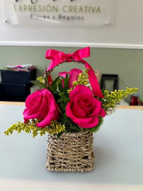 Mini Rustic Basket