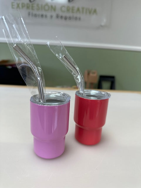 Mini vaso tipo tumblers