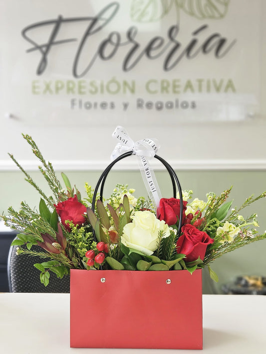 Arte floral - Carterita rectangular